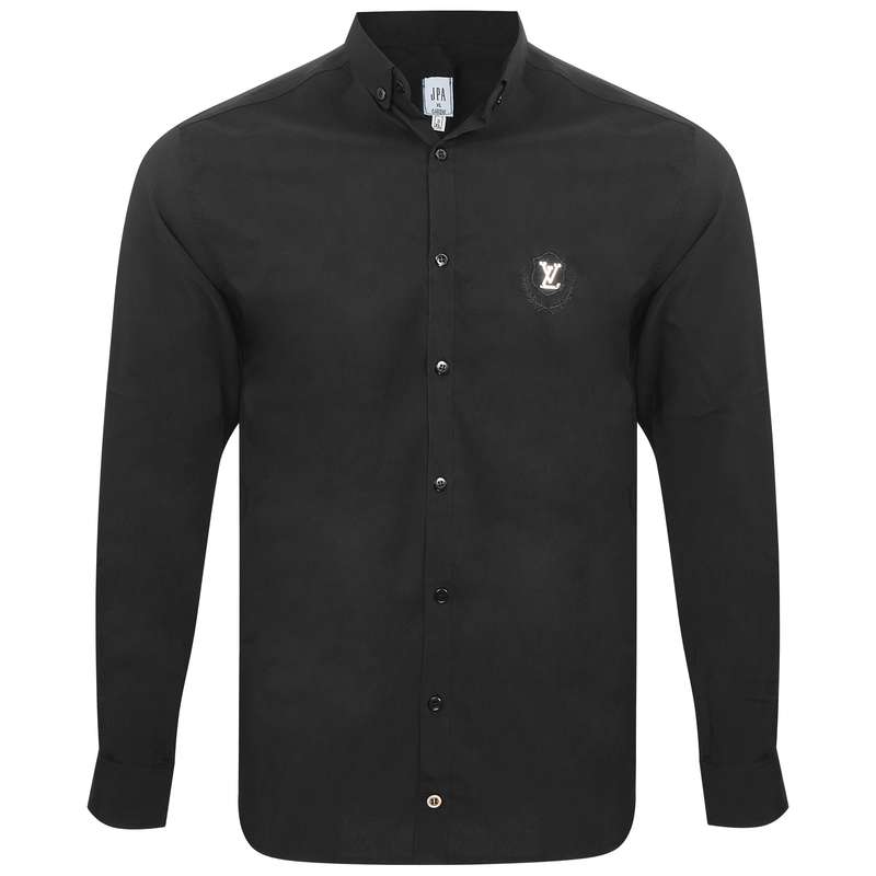 پیراهن آستین بلند مردانه مدل نخی