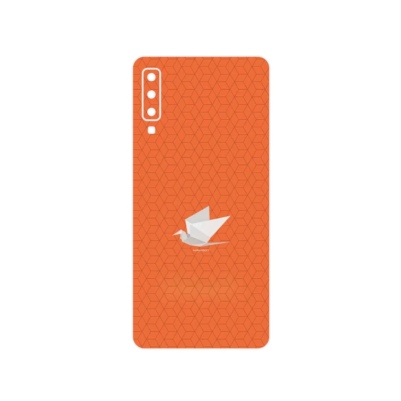 برچسب پوششی ماهوت مدل Minimalist origami bird مناسب برای گوشی موبایل سامسونگ Galaxy A7 2018