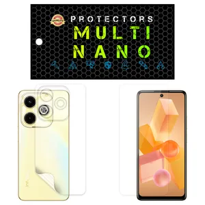  Multi Nano X-SFT Screen Protector For Infinix Hot 40i with back skin