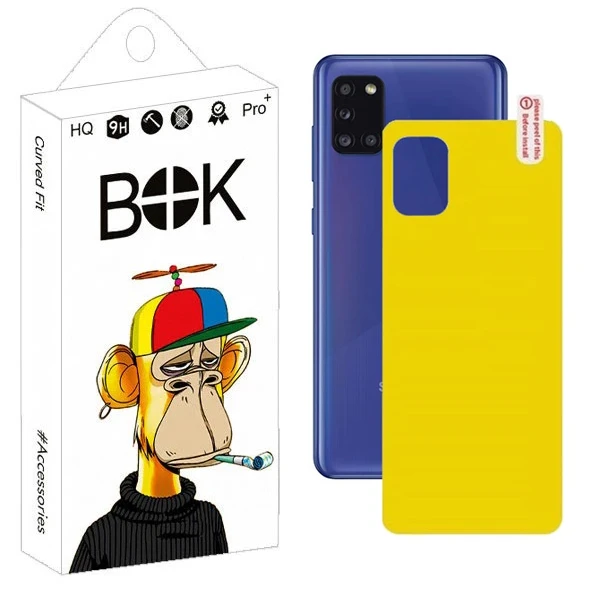 محافظ پشت گوشی بوک مدل Transparent TPU مناسب برای گوشی موبایل سامسونگ Galaxy A51