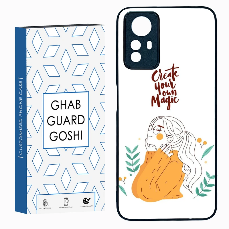 کاور قاب گارد گوشی طرح دخترانه کد TPU-050 مناسب برای گوشی موبایل شیائومی Redmi Note 12s