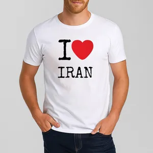 تی شرت مردانه گالری واو طرح ایران کد CT10115