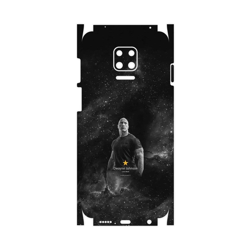 برچسب پوششی ماهوت مدل Dwayne Johnson-FullSkin مناسب برای گوشی موبایل شیائومی Redmi Note 9S