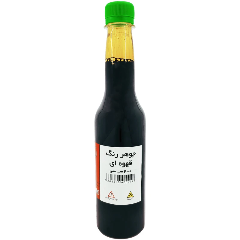 جوهر رنگ قهوه ای زرفام مدل C3B حجم 400 میلی لیتر