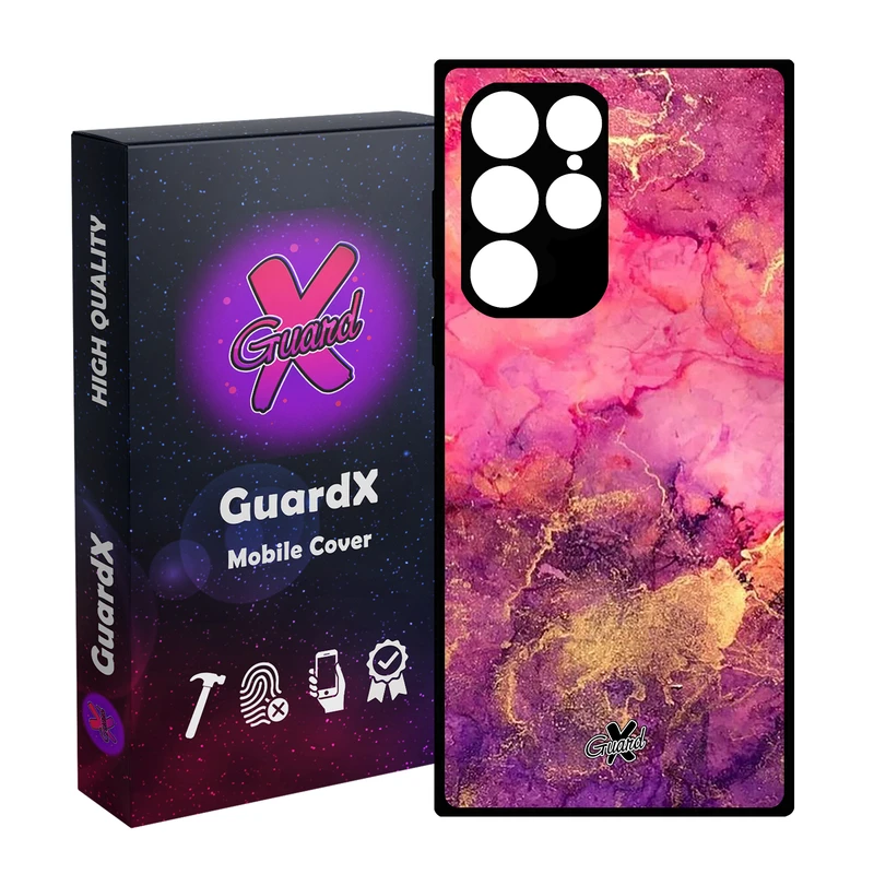 کاور گارد ایکس طرح ماربل مدل Glass10283 مناسب برای گوشی موبایل سامسونگ Galaxy S23 Ultra