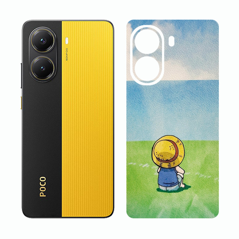 برچسب پوششی ریمکس مدل Cover طرح لوفی مناسب برای گوشی موبایل شیائومی Poco X7 Pro