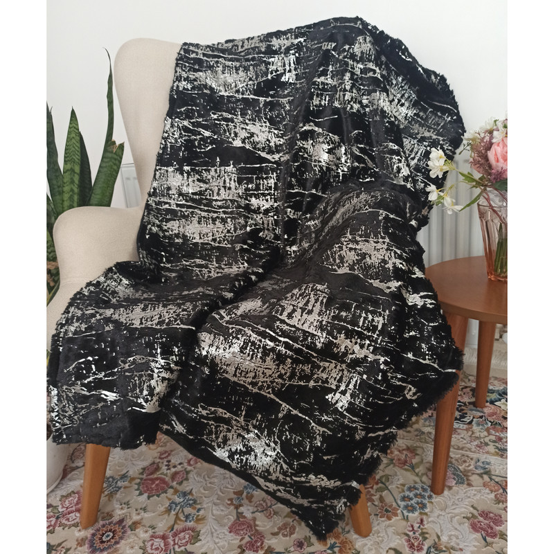 شال مبل مدل 4 Poto Patine سایز 100x150سانتیمتر