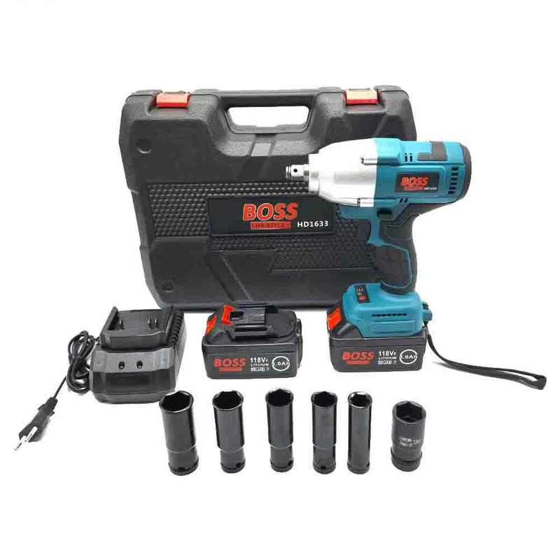 مجموعه 9 عددی آچار بکس شارژی باس مدل Pro 1633 مجموعه 9 عددی آچار بکس شارژی باس مدل Pro 1633