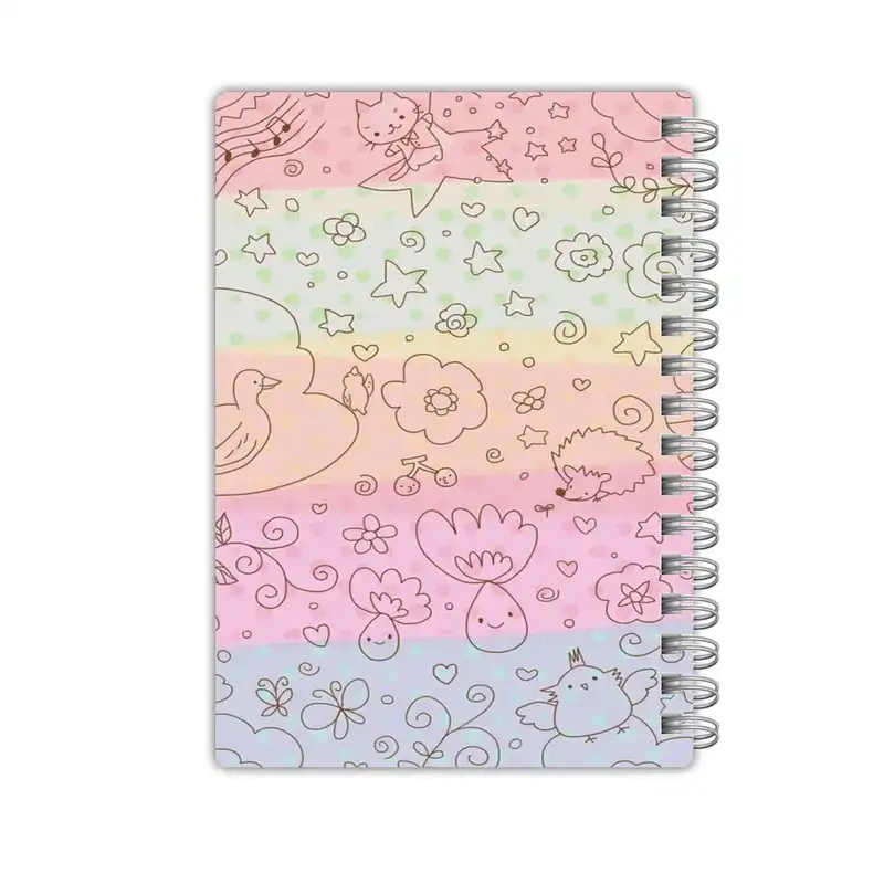 دفترچه یادداشت 40 برگ مدل فانتزی کد 143