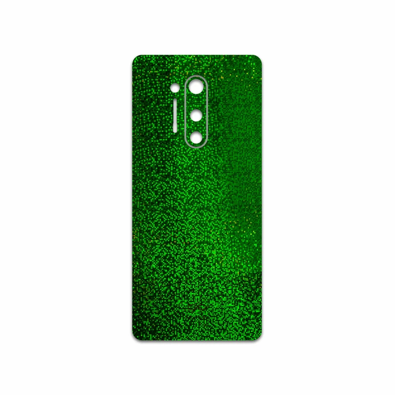 برچسب پوششی ماهوت مدل Green-Holographic مناسب برای گوشی موبایل وان پلاس 8 Pro
