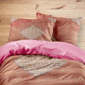 سرویس روتختی مدوپد طرح فرش ساروق مدل C-Sarough11 یک نفره 4 تکه