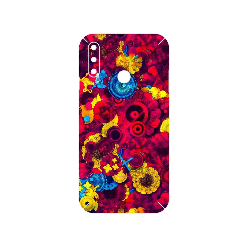 برچسب پوششی ماهوت مدل Vector Flower Garden Digital Art مناسب برای گوشی موبایل ال جی W10