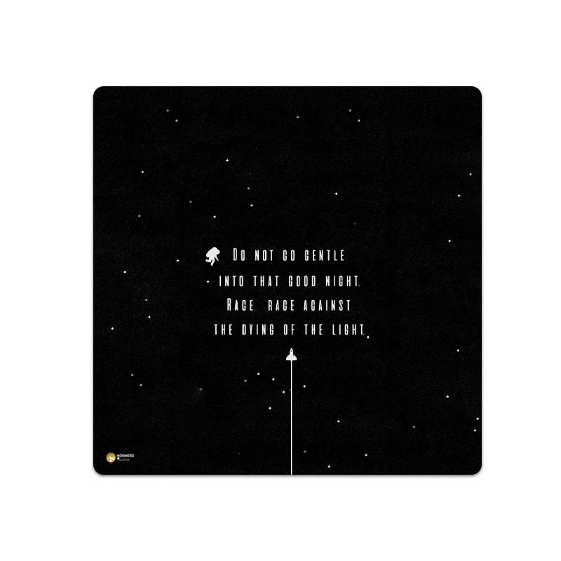 ماوس پد هومرو مدل NX202 طرح فیلم Interstellar سایز 40x40 سانتی‌متر