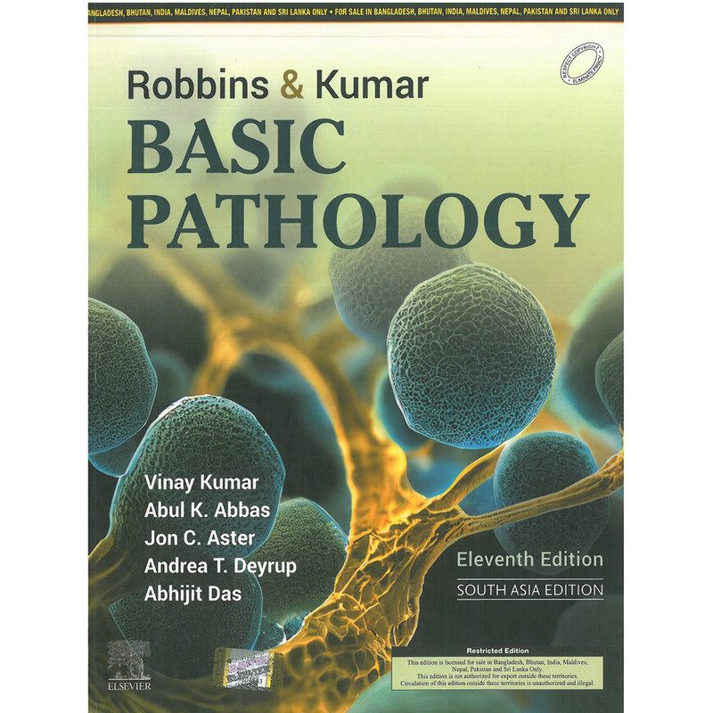 کتاب Robbins & Kumar Basic Pathology 11th edition اثر Vinay Kumar انتشارات الزویر