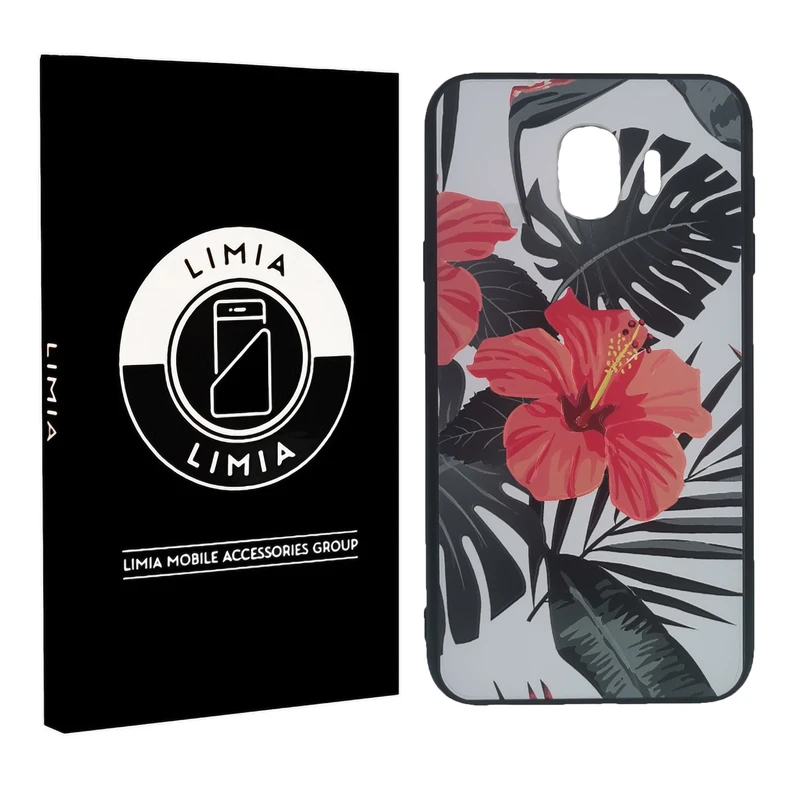 کاور لیمیا مدل فانتزی طرح گل مناسب برای گوشی موبایل سامسونگ Galaxy J4