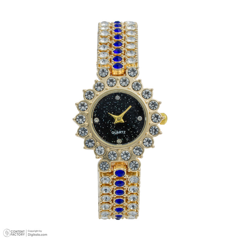 ست ساعت مچی عقربه ای و دستبند زنانه مدل B4