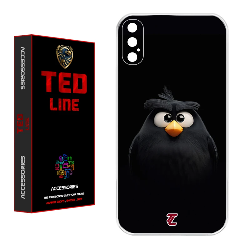 کاور تد لاین طرح پرنده کد 1122 مناسب برای گوشی موبایل اپل Iphone X / XS