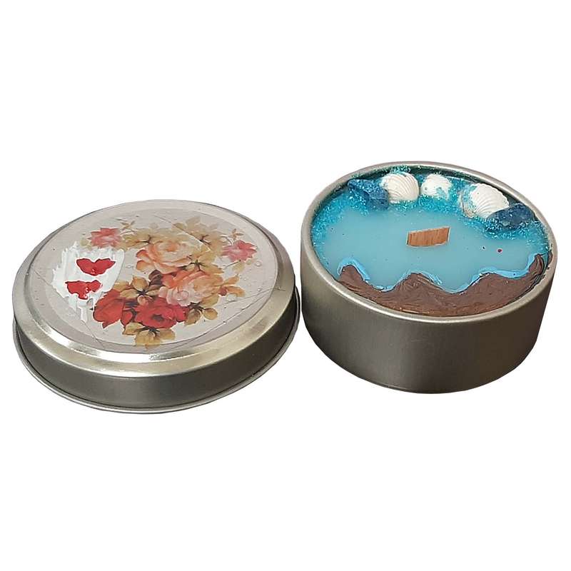 شمع لیوانی مدل قوطي دريا