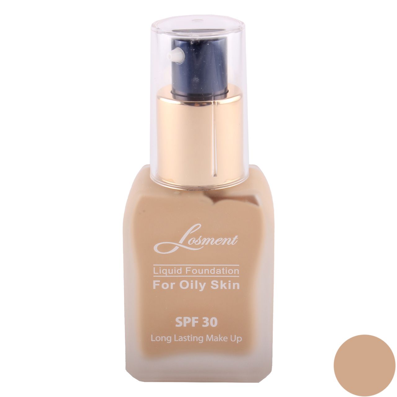 کرم پودر فاقد چربی لوسمنت با SPF30 شماره L215 حجم 30 میلی لیتر -  - 1