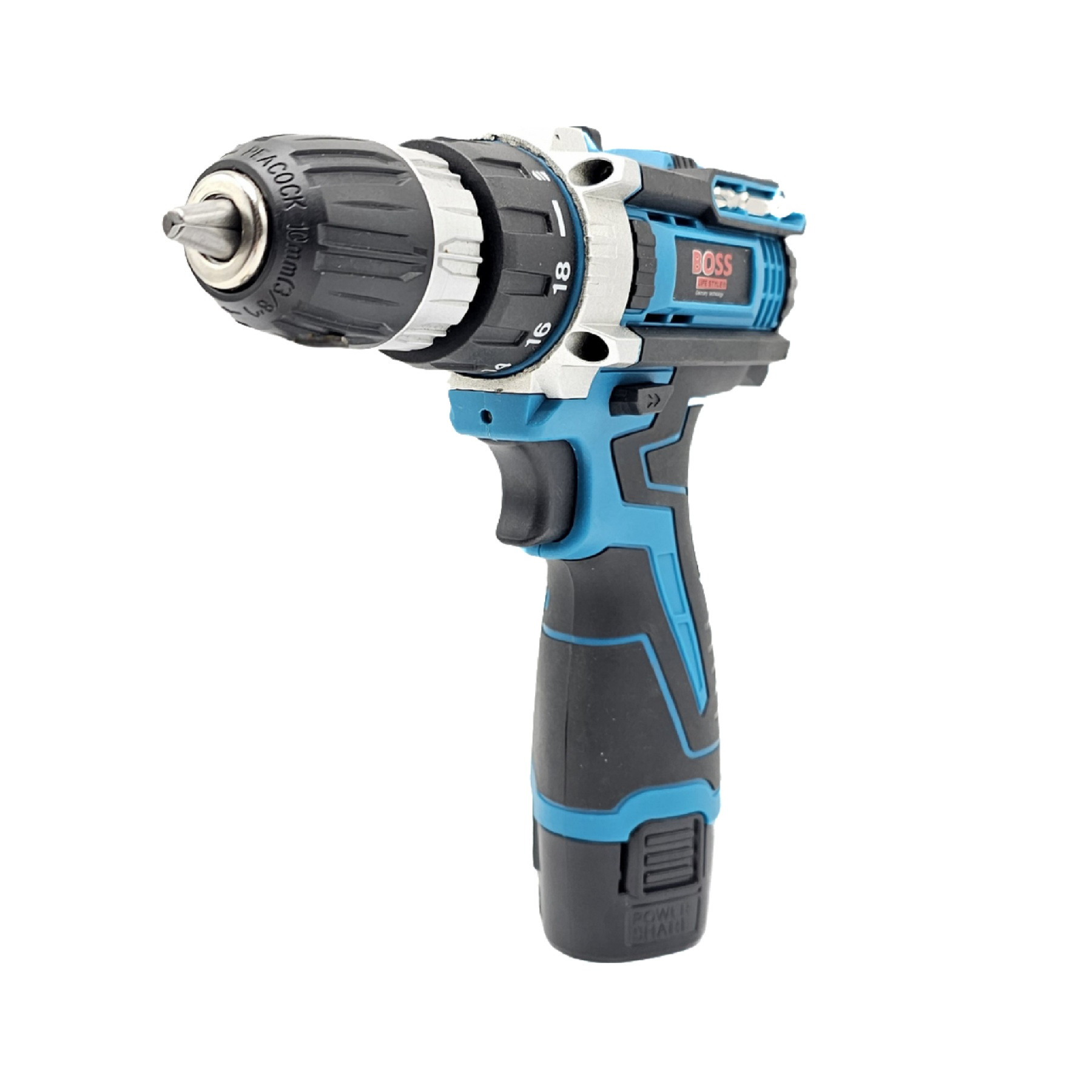 مجموعه 24 عددی دریل پیچ گوشتی شارژی باس مدل 1218 کد 2 مجموعه 24 عددی دریل پیچ گوشتی شارژی باس مدل 1218 کد 2