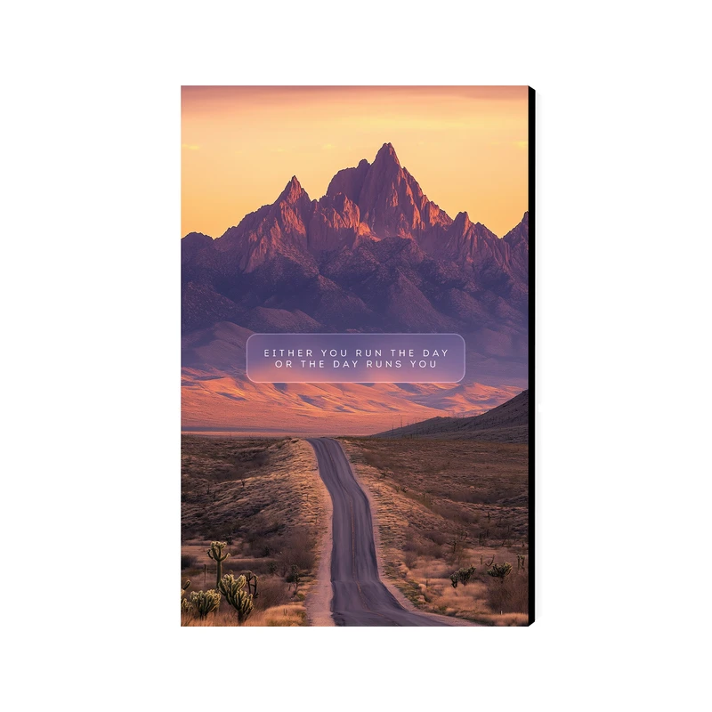 تابلو شاسی عرش مدل فانتزی منظره جاده کوهستان کد As4728