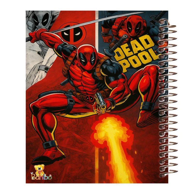 دفتر نقاشی 50 برگ بانیبو مدل  اسپایدرمن کد 1138