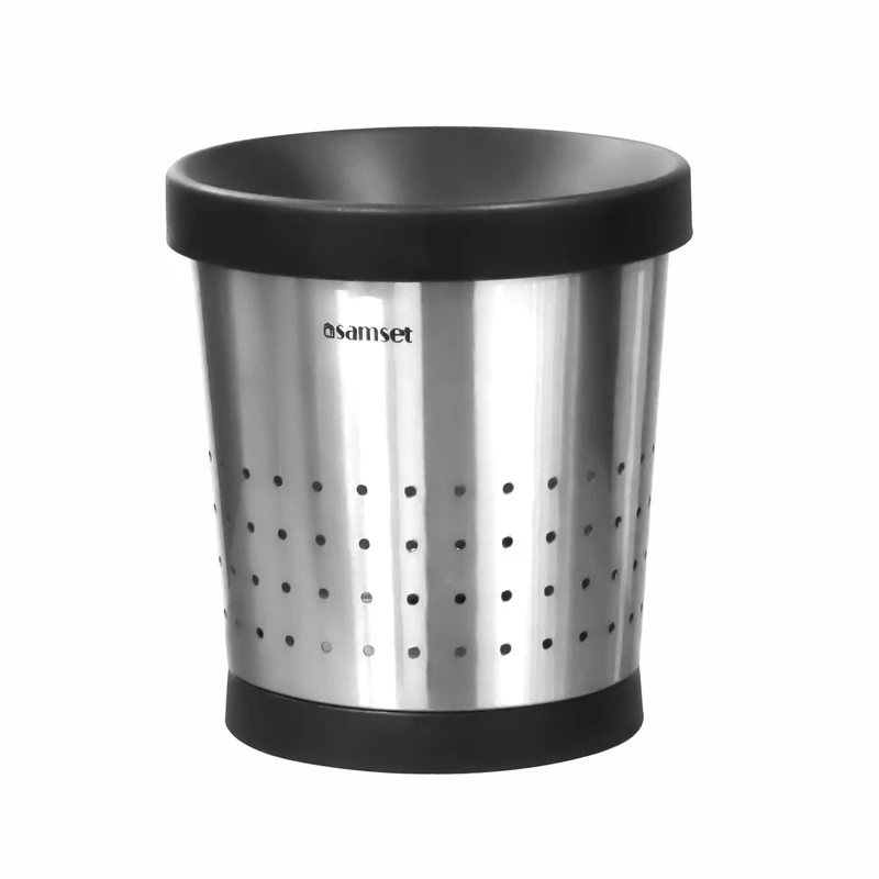 سطل زباله سام ست مدل استیل گنجایش 5 لیتر