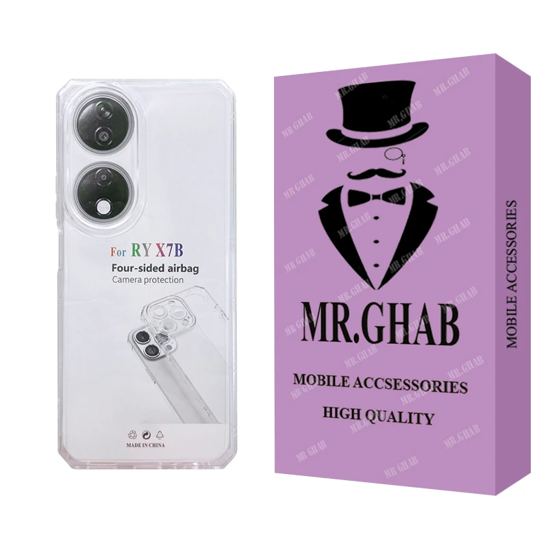کاور مستر قاب مدل ژله ای مناسب برای گوشی موبایل آنر X7b