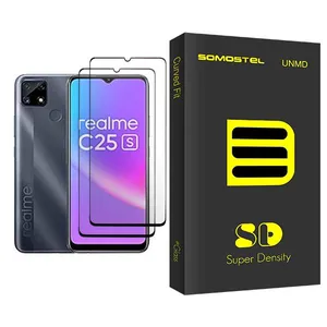 Somastel SD Glass MIX002 Screen Protector For Realme C25s Pack Of 2