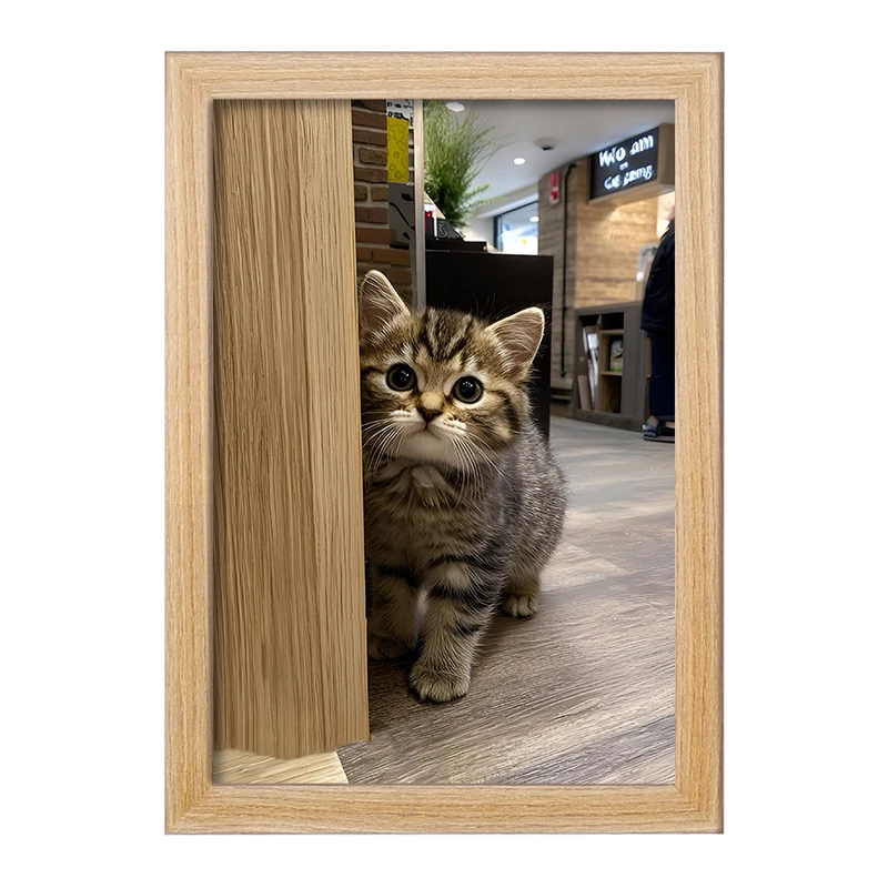 تابلو خندالو مدل گربه (cat) کد F7807