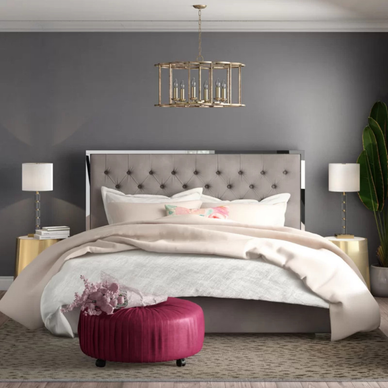تخت خواب کد M.P 5653 دو نفره سایز 160×200 سانتی متر