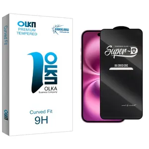 محافظ صفحه نمایش کولینگ مدل Olka SuperD مناسب برای گوشی موبایل اپل iPhone 16
