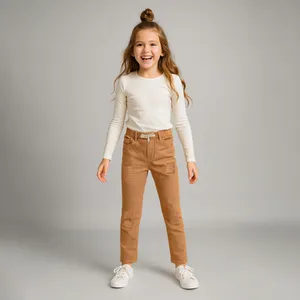 شلوار جین دخترانه تیپ تاپ مدل ‏32105B32