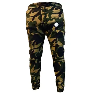 شلوار مردانه پنبه شکار مدل اسلش طرح چریکی KPP