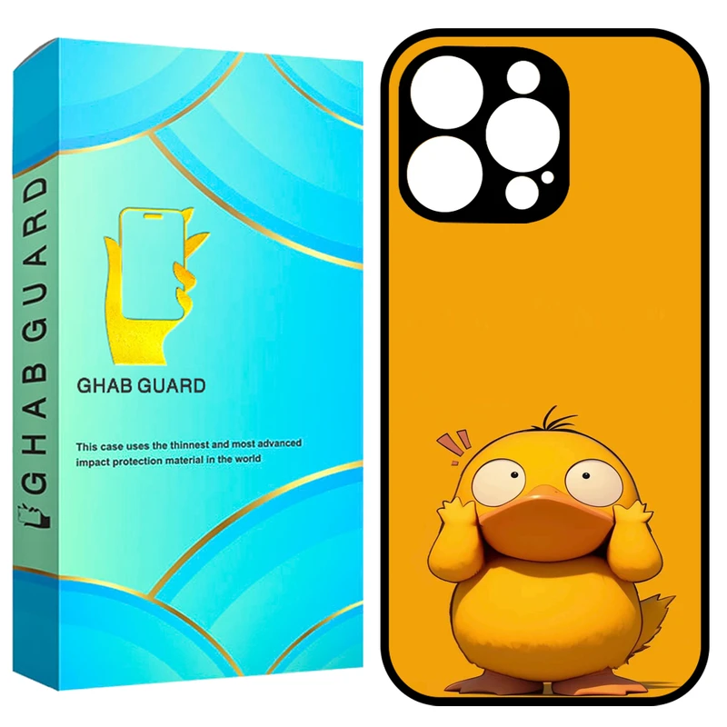 کاور قاب گارد طرح اردک مدل GCHP16P مناسب برای گوشی موبایل اپل iPhone 16 Pro