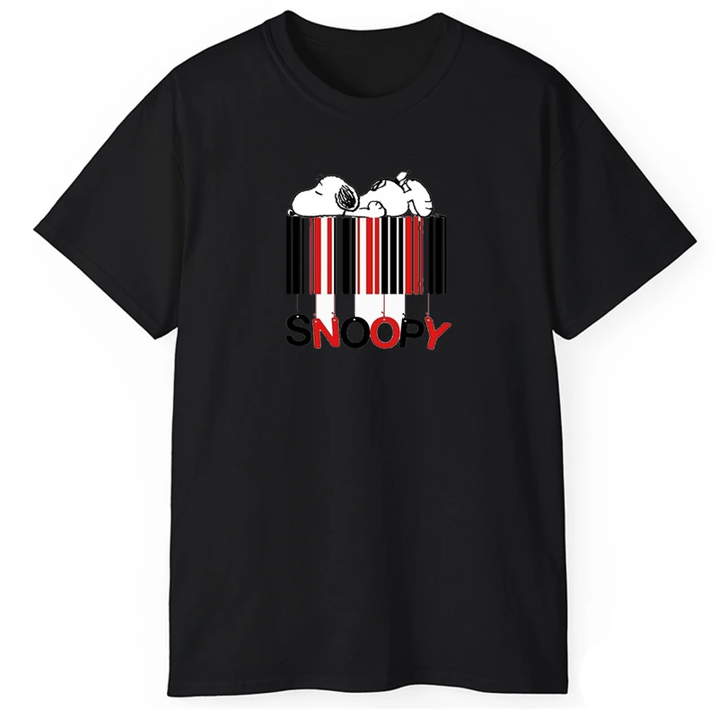 تی‌شرت آستین کوتاه مردانه پاد آفرین مدل اسنوپی کد 09