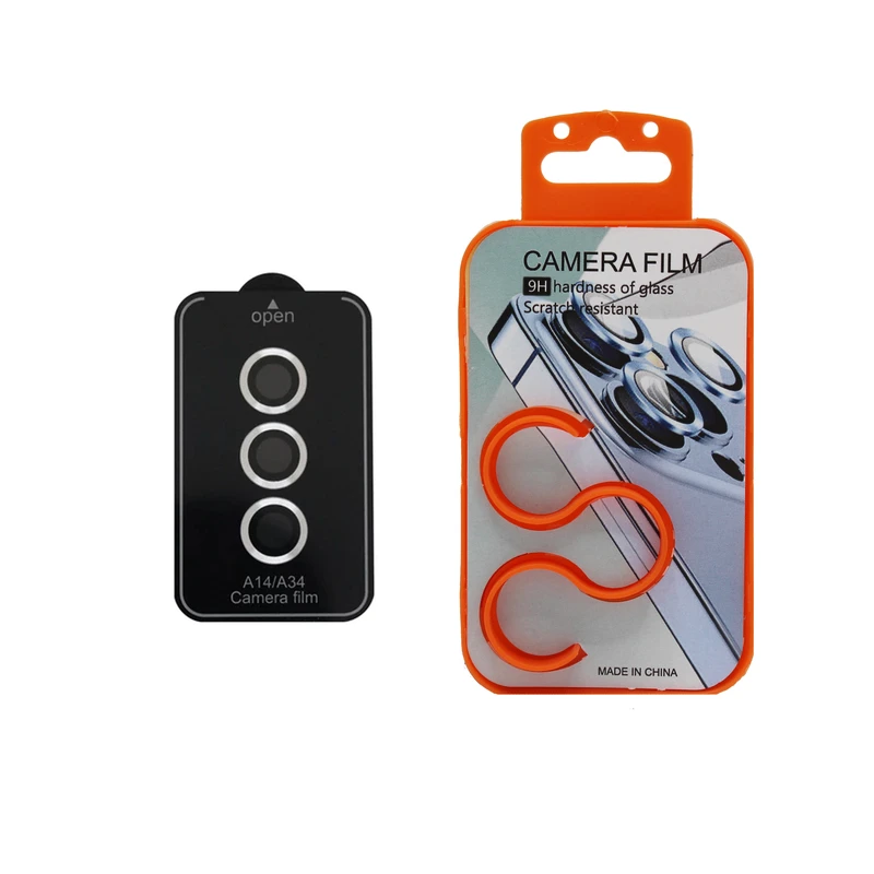 محافظ لنز دوربین مدل Camera film مناسب برای گوشی موبایل سامسونگ Galaxy A14 / A24 / A34 / A54