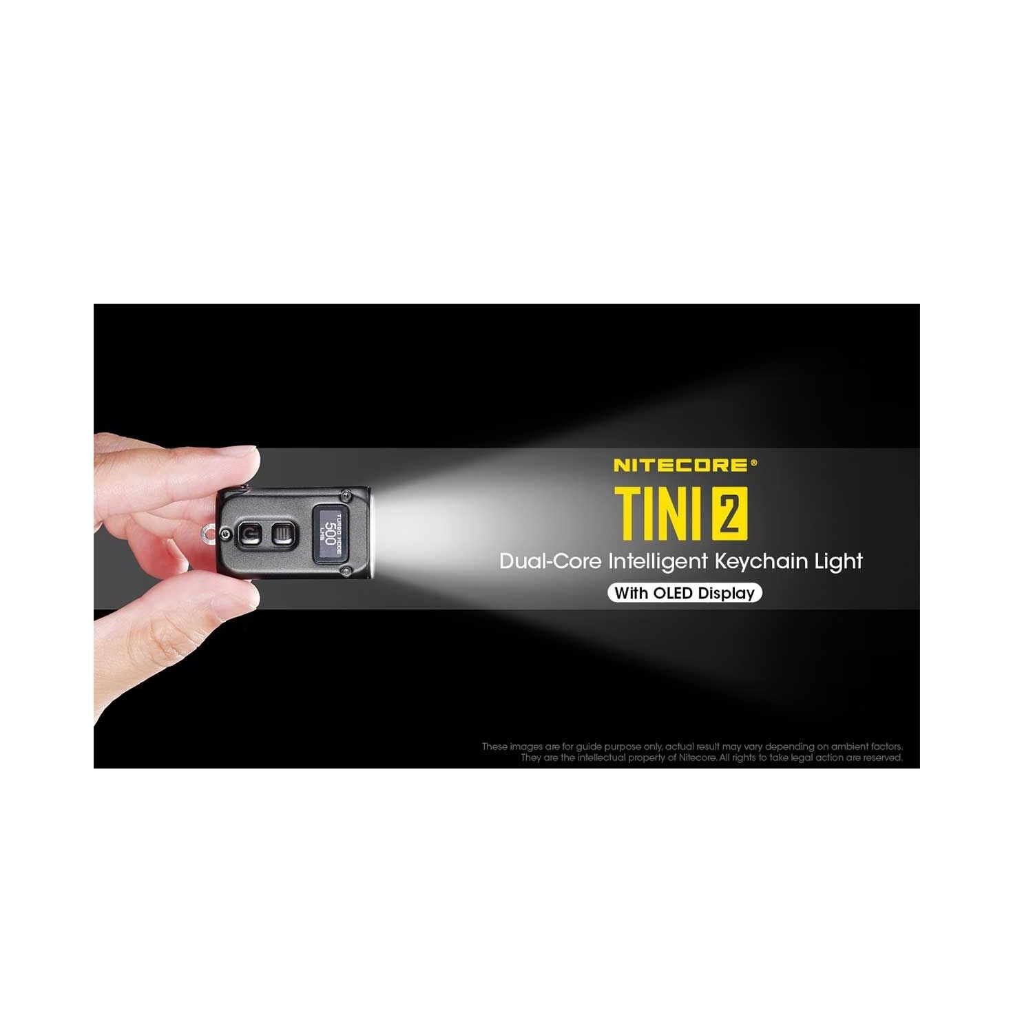 چراغ قوه دستی نایت کر مدل TINI2 SS -  - 2