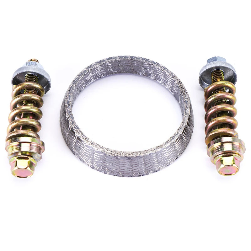 کیت واشر گلویی اگزوز خودرو کد Kit مناسب برای 206 مجموعه 3 عددی