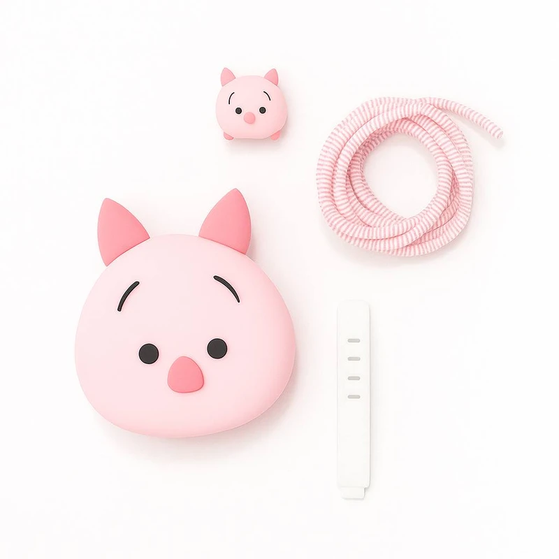 محافظ کابل مدل خوک مجموعه 4 عددی