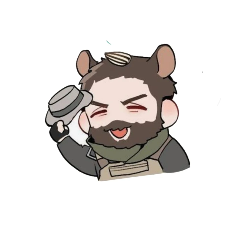 استیکر لپ تاپ و موبایل مدل بازی طرح کال اف دیوتی کاپیتان پرایس Call of Duty Captain price کد 3937