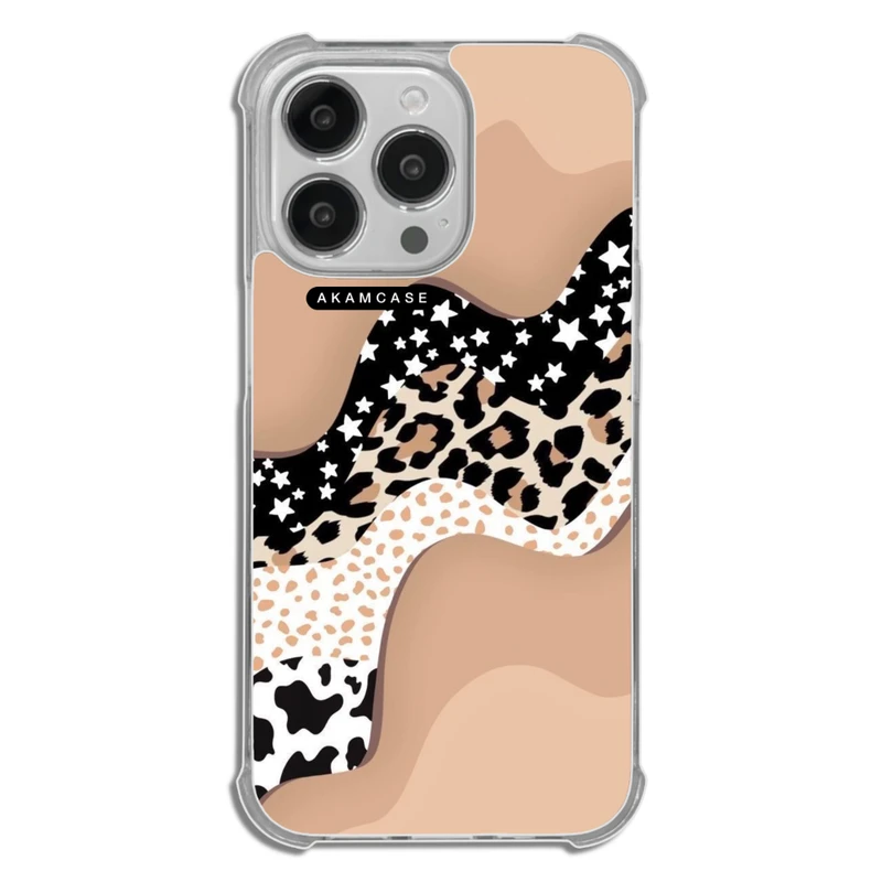 کاور آکام مدل AMCWTA13PRO-PANTHER PATTERN4 مناسب برای گوشی موبایل اپل iPhone 13 Pro