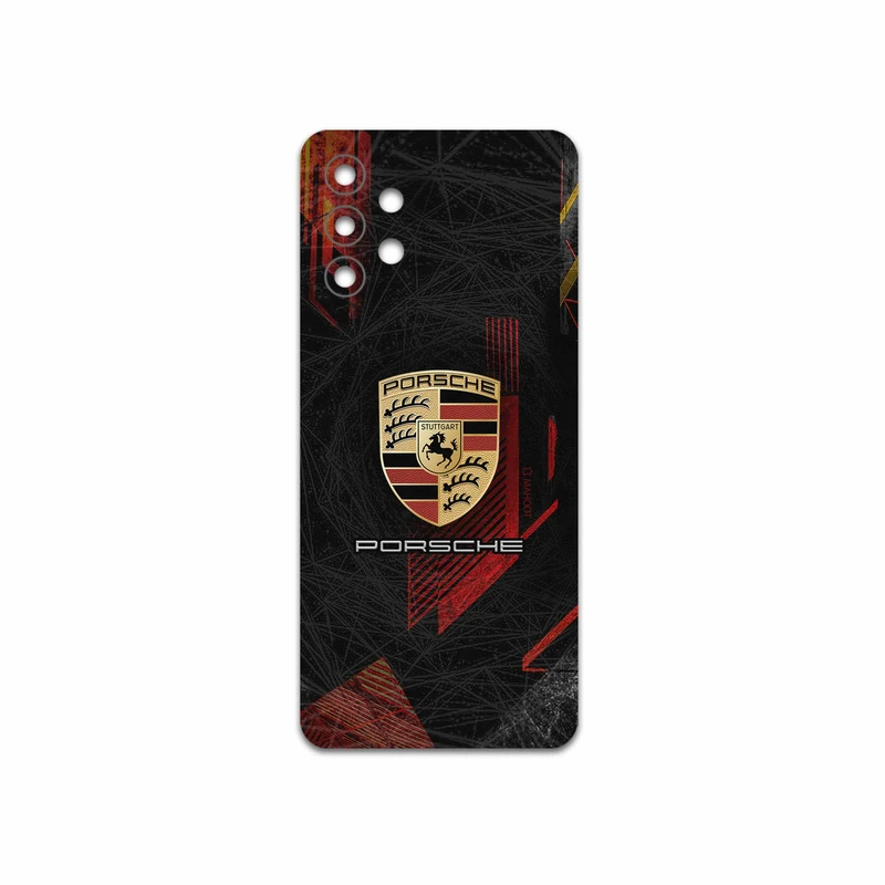 برچسب پوششی ماهوت مدل Porsche-Logo مناسب برای گوشی موبایل سامسونگ Galaxy A32 4G