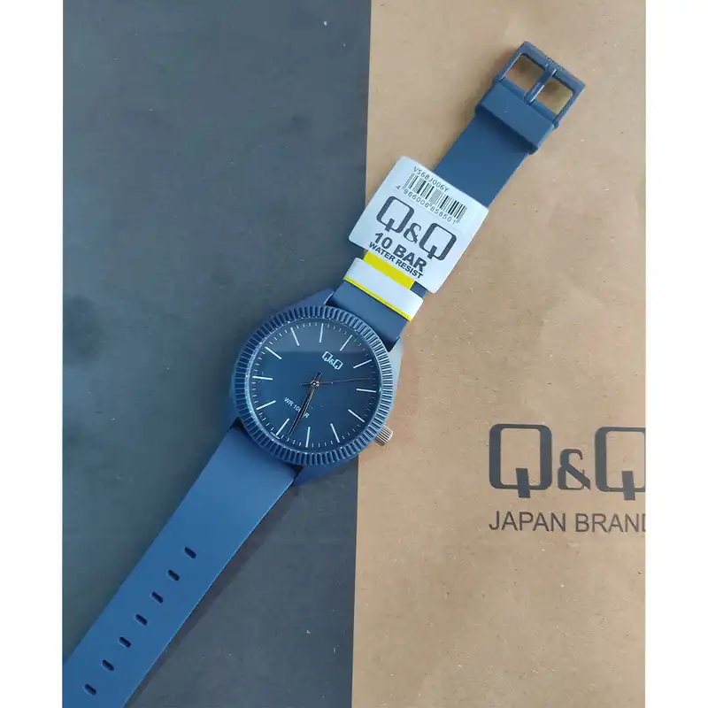 ساعت مچی عقربه ای زنانه و مردانه کیو اند کیو مدل VS68J006Y