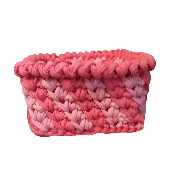 سبد قلاب بافی تریکو مدل گلرنگ کد 02S 