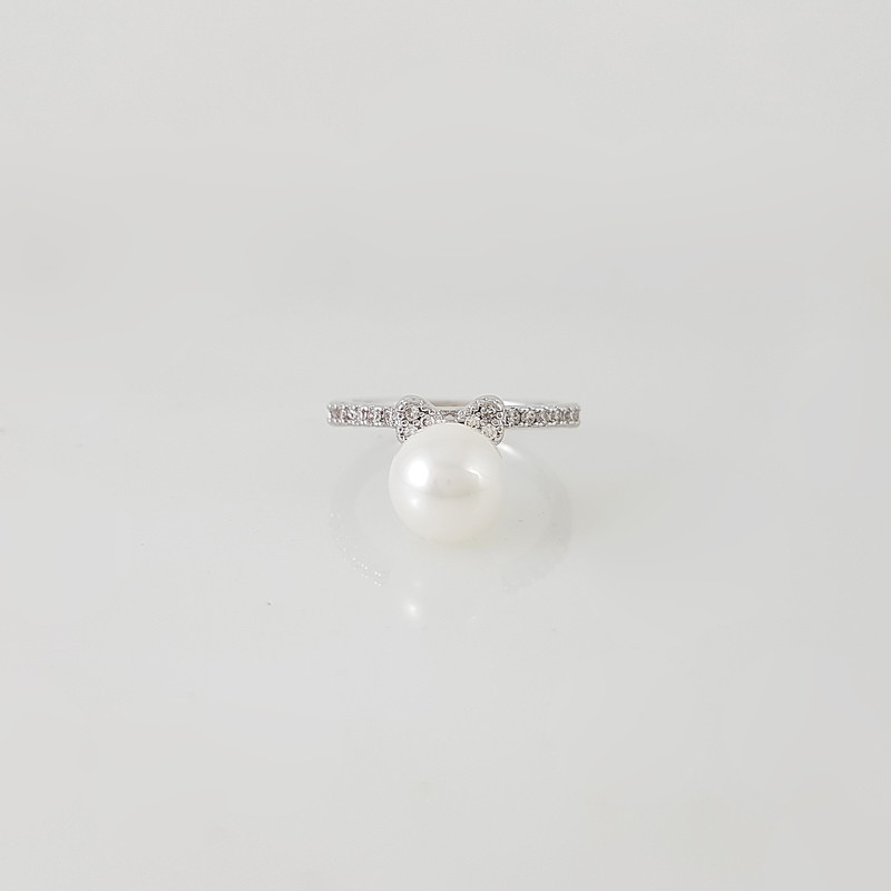 انگشتر زنانه ژوپینگ مدل مروارید کد 1495