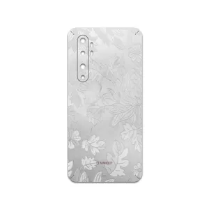 MAHOOT Silver-Wildflower Cover Sticker for Xiaomi Mi Note 10 Lite