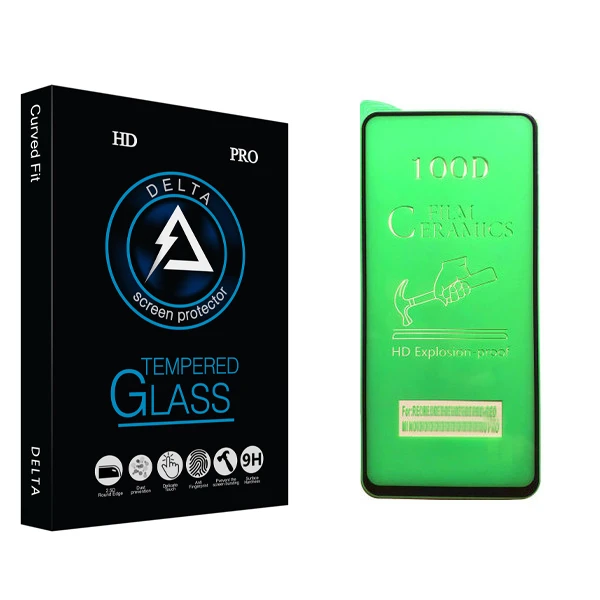 محافظ صفحه نمایش سرامیکی دلتا مدل Fit مناسب برای گوشی موبایل شیائومی Poco X3