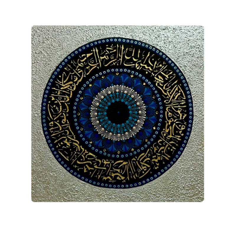 تابلو نقاشی طرح وان یکاد برجسته مدل N3000