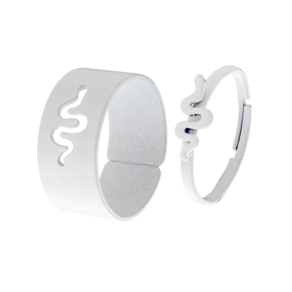 انگشتر زنانه برانت مدل مار مکمل بسته دو عددی انگشتر زنانه برانت مدل مار مکمل بسته دو عددی